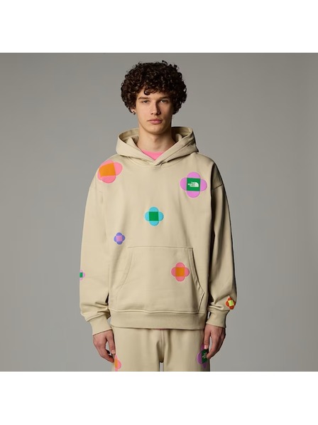The North Face Beige Hoodie The North Face Nse X Yinka Ilori