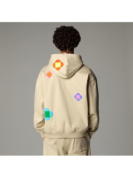 The North Face Beige Hoodie The North Face Nse X Yinka Ilori