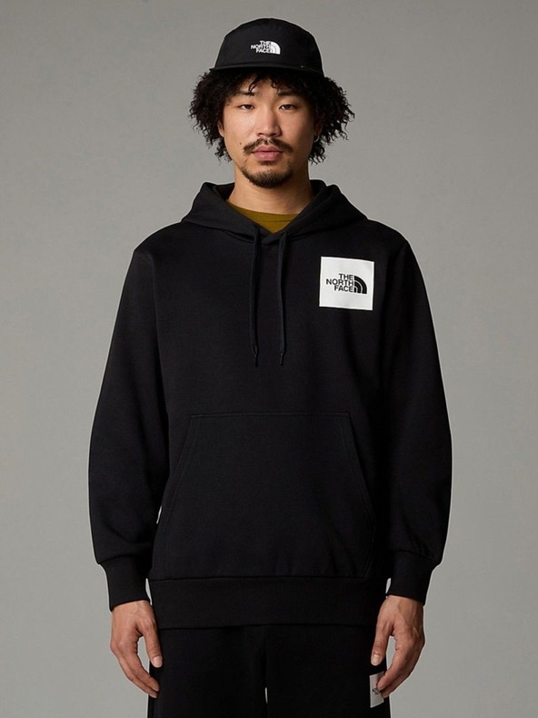 The North Face Herren schwarzer Hoodie The North Face Fine Hoodie