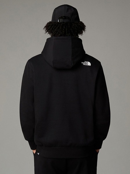 The North Face Herren schwarzer Hoodie The North Face Fine Hoodie