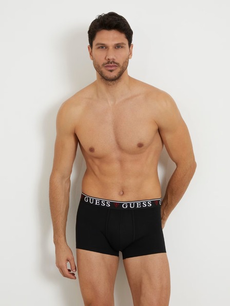 Guess Jeans Herren schwarze Boxershorts 3er-Pack kcd31 Guess jeans