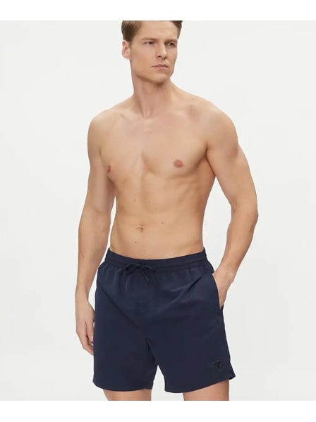 Guess Jeans Herren dunkelblau Badeshorts Guess Shorts Blue