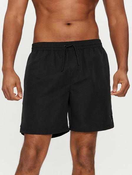 Guess Jeans Herren schwarze Badeshorts Guess Shorts Black
