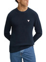Guess Jeans Herren dunkelblauer Pullover z3hm1 Guess jeans