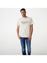 Guess Jeans Herren weißes T-Shirt mit Guess jeans Aufdruck