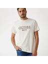 Guess Jeans Herren weißes T-Shirt mit Guess jeans Aufdruck