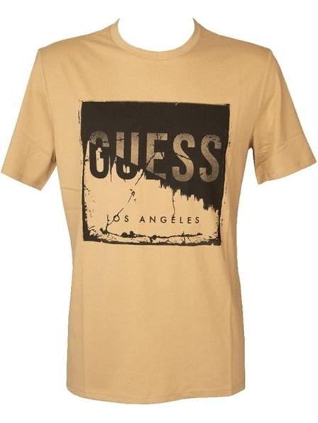 Guess Jeans Herren beiges T-Shirt c1c2 Guess jeans