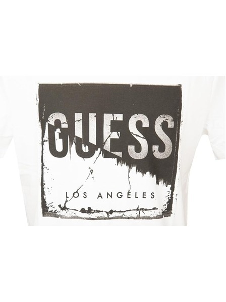 Guess Jeans Herren weißes T-Shirt g011 Guess jeans