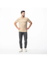 Guess Jeans Herren Beiges T-Shirt 4G von Guess Jeans