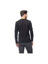 Guess Jeans Herren Schwarzes Langarm T-Shirt V-Neck von Guess Jeans