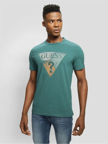 Guess Jeans Herren Grünes T-Shirt Playera von Guess Jeans