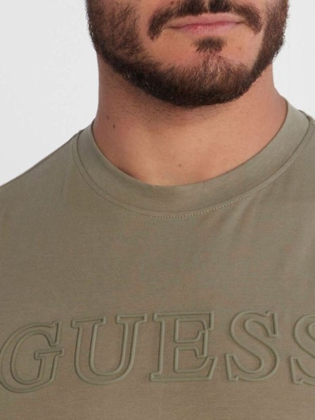 Guess Jeans Herren Grünes T-Shirt Alphy von Guess Jeans