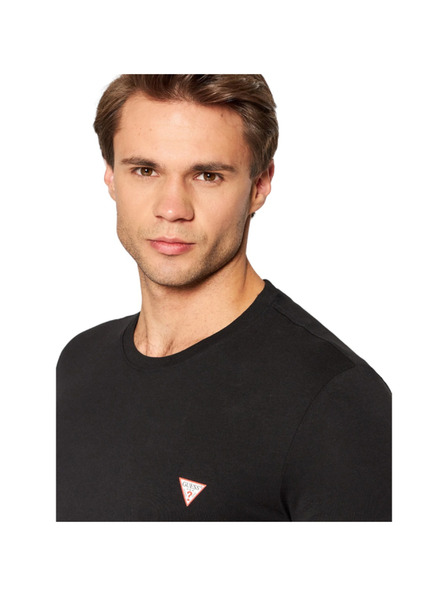 Guess Jeans Herren Schwarzes Slim Fit T-Shirt Core Str von Guess Jeans