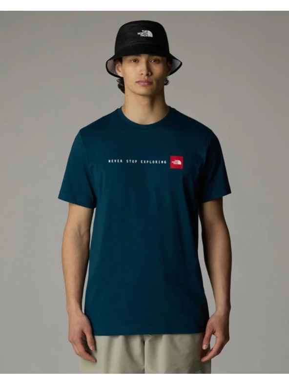 The North Face Herren Dunkelblau T-Shirt The North Face Never Stop Exploring