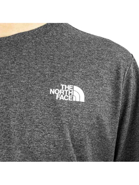 The North Face Herren Graues T-Shirt The North Face Redbox