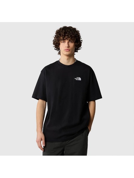 The North Face Herren Schwarzes Oversize T-Shirt The North Face Simple T-Shirt