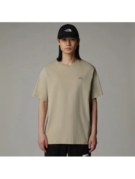 The North Face Herren Beiges T-Shirt The North Face Natural Dye s/s Tee
