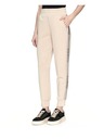 Guess Jeans Damen Beige Jogginghose mit Zierstreifen Guess Jeans