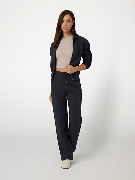 Guess Jeans Damen Dunkelblau Jogginghose mit Seitenlogo Guess Jeans