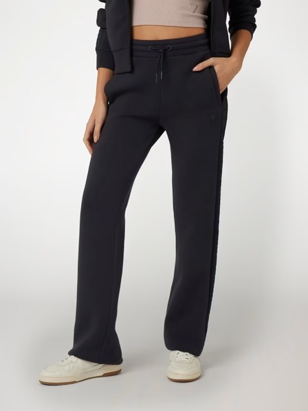 Guess Jeans Damen Dunkelblau Jogginghose mit Seitenlogo Guess Jeans