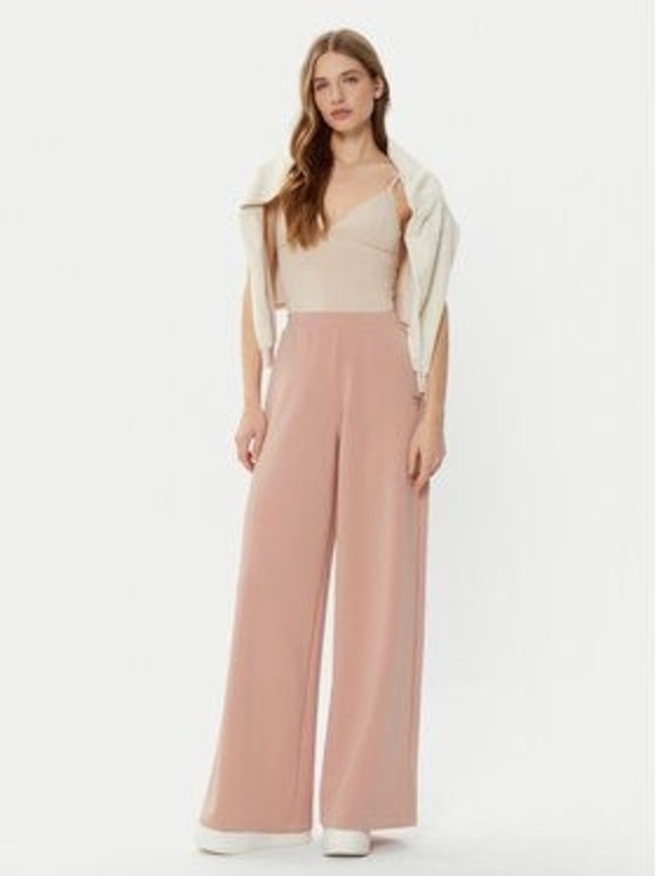 Guess Jeans Damen Rosa Weite Jogginghose Guess Jeans
