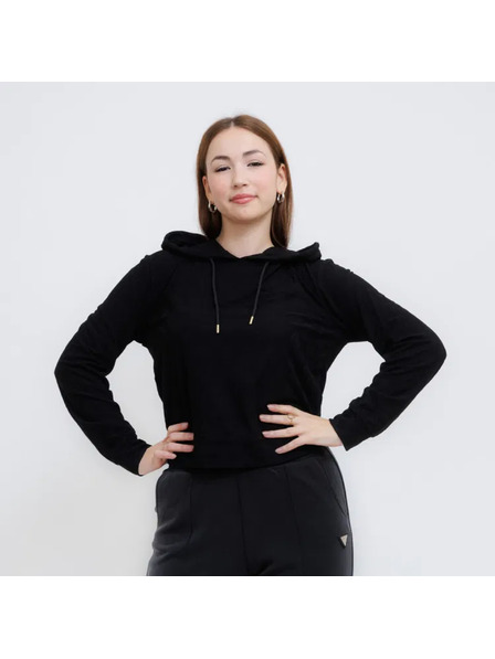Guess Jeans Damen schwarze Jacke Monica Guess Jeans
