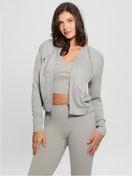 Guess Jeans Damen graue Jacke Seamless Guess Jeans