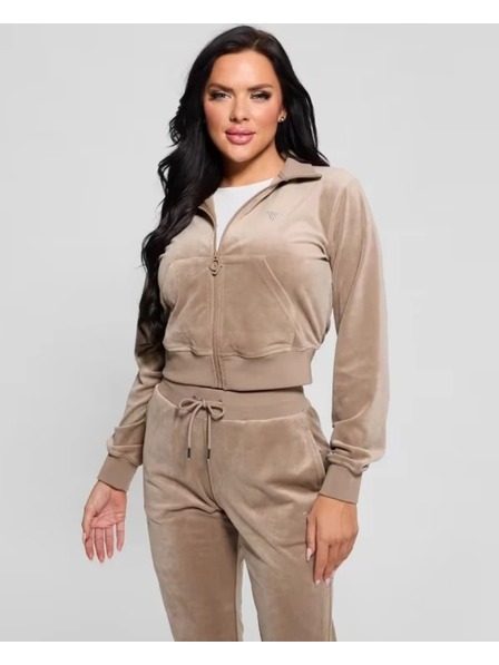 Guess Jeans Damen braune Jacke Coutore D104 Guess Jeans