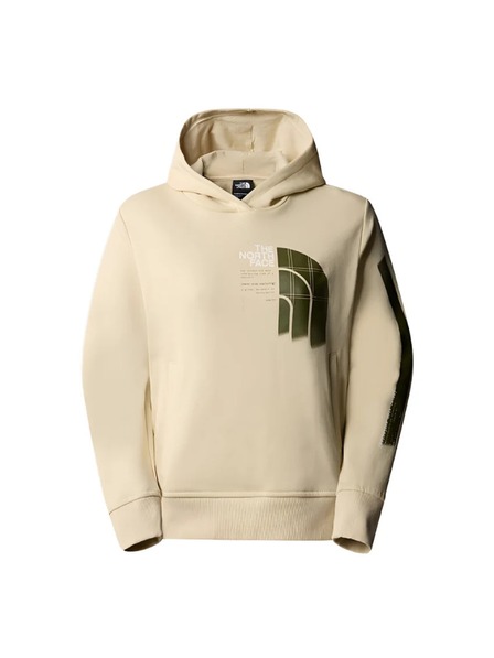 The North Face Damen beige Hoodie The North Face Graphic Hoodie 3 Gravel