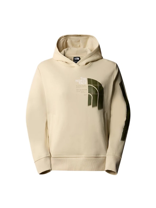 The North Face Damen beige Hoodie The North Face Graphic Hoodie 3 Gravel