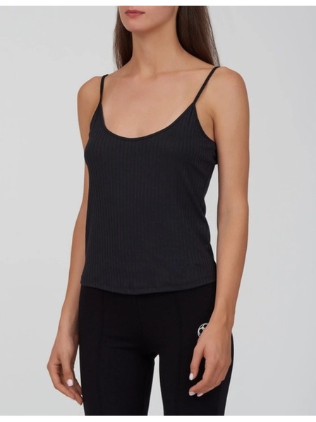 Guess Jeans Damen schwarzes Tanktop Guess Beachwear