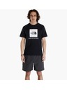 The North Face Herren schwarzes T-Shirt The North Face Raglan Redbox