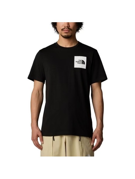 The North Face Herren schwarzes T-Shirt The North ss Fine Tee