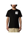 The North Face Herren schwarzes T-Shirt The North ss Fine Tee