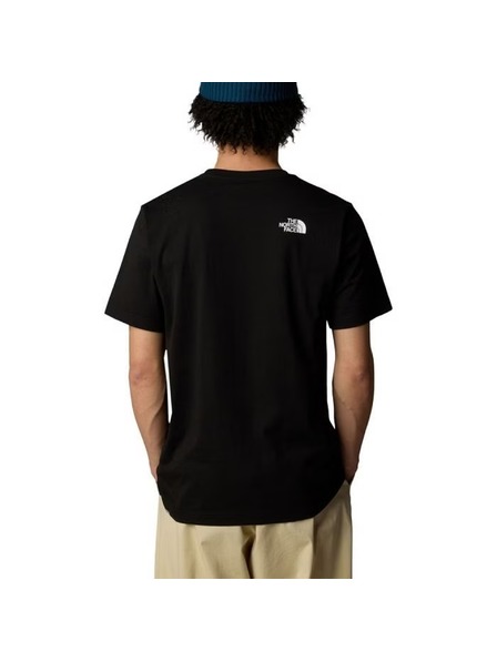 The North Face Herren schwarzes T-Shirt The North ss Fine Tee