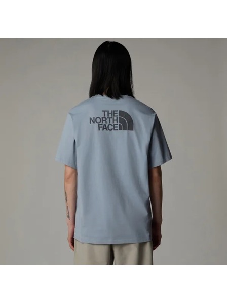 The North Face Herren blaues T-Shirt The North Face Smoked Pearl Natural Dye s/s Tee