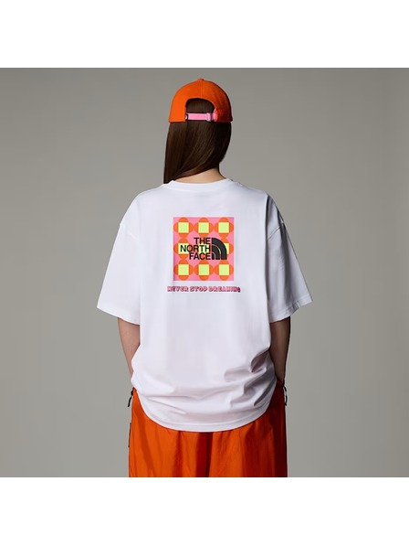 The North Face Weißes T-Shirt The North Face Nse X Yinka Ilori