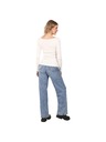NAX Damenjeans nax NAX AWERA Flussblau