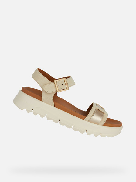 Geox Beige Damen-Sandalen Geox Xand 2.1s