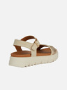 Geox Beige Damen-Sandalen Geox Xand 2.1s