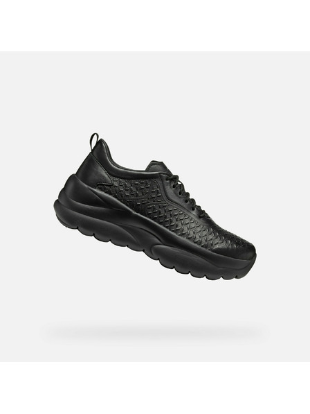 Geox Schwarze Damen-Sneaker Geox Xtors