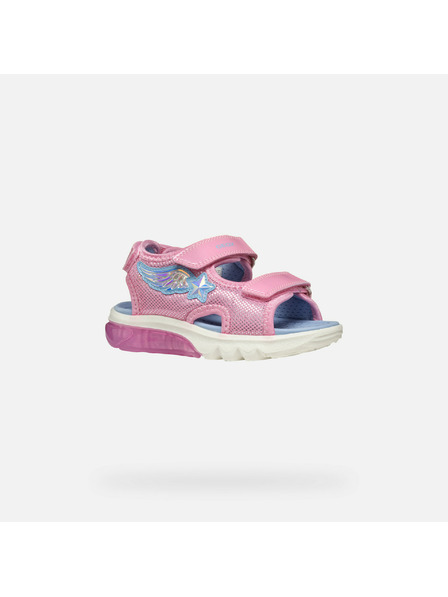 Geox Rosa Mädchen-Sandalen Geox Ciberdron