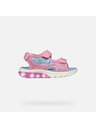 Geox Rosa Mädchen-Sandalen Geox Ciberdron