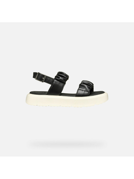 Geox Black Geox Kodette Girls Sandals