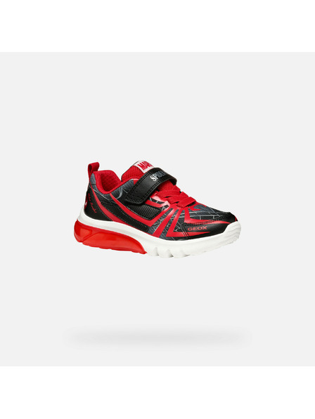 Geox Schwarze Geox Ciberdron Turnschuhe für Jungen
