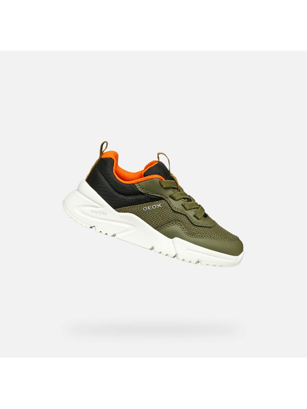 Geox Khaki Jungen-Sneaker Geox Loftus