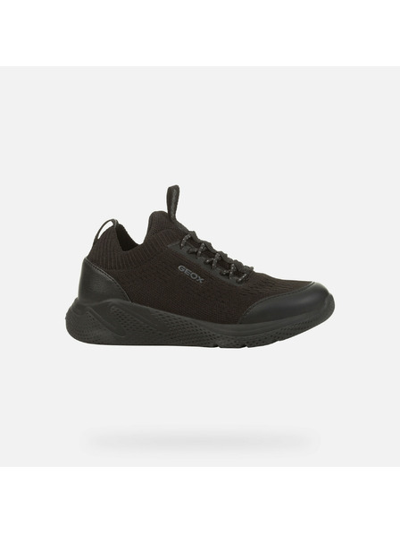 Geox Schwarze Jungen Sneaker Geox Sprintye