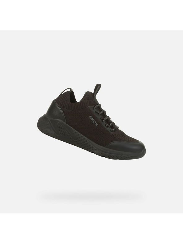 Geox Schwarze Jungen Sneaker Geox Sprintye
