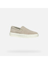 Geox Beige Herren Geox Deiven Turnschuhe
