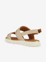 Geox Beige Damensandalen Geox Dandra